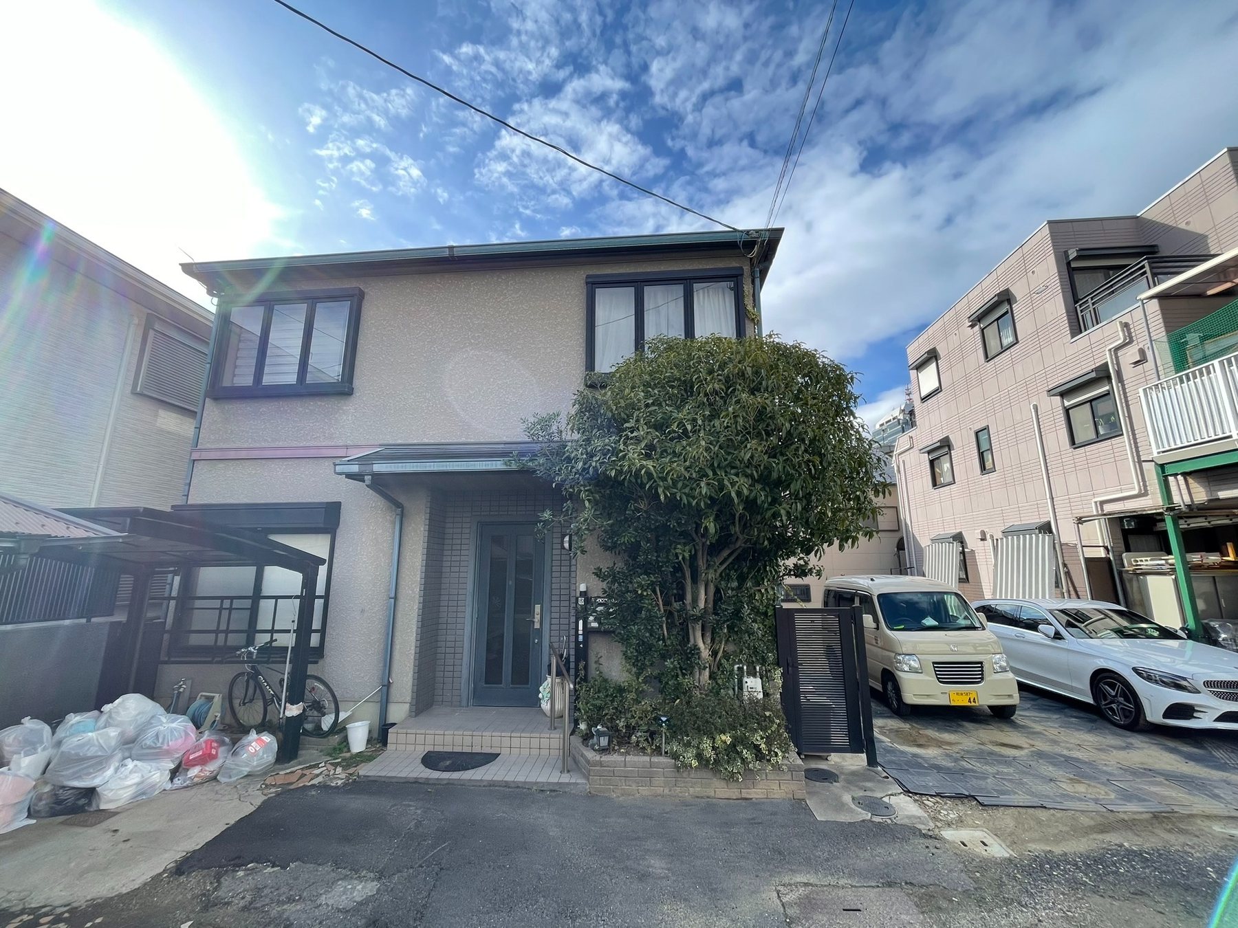 外観施工前